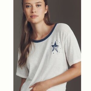 Pilcro Cotton Graphic Tee